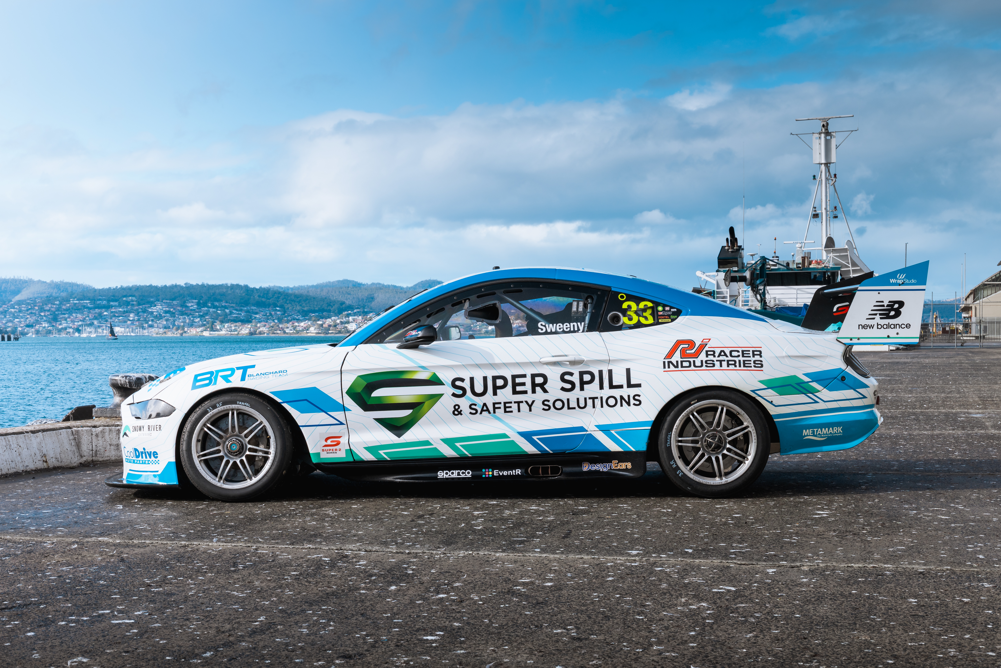 Super Spill & Safety Solutions Partners with BRT to Drive the No. 33 Super2 Mustang